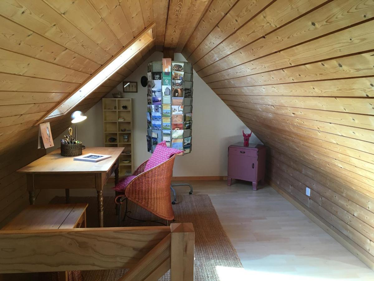 3,5 Zimmerferienwohnung Schwalbenaescht Rueeggisberg Buitenkant foto